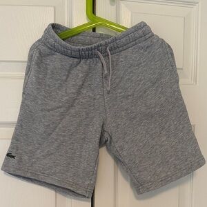 Lacoste Kids Athletic Gray Shorts